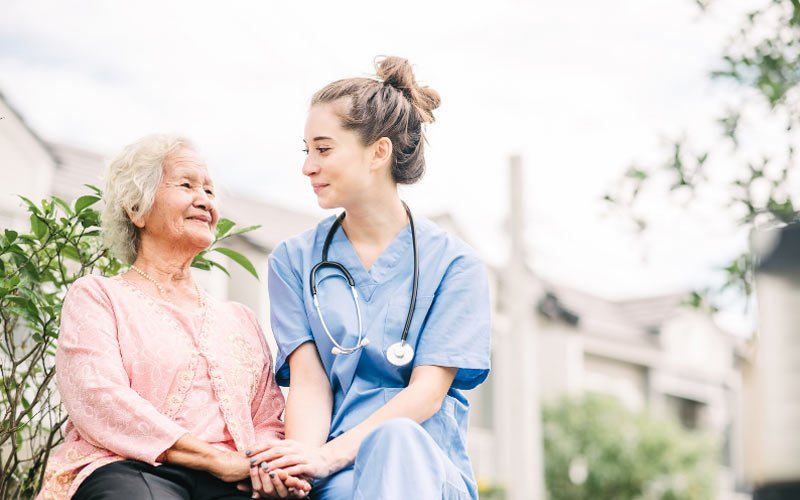 difference between home health and hospice